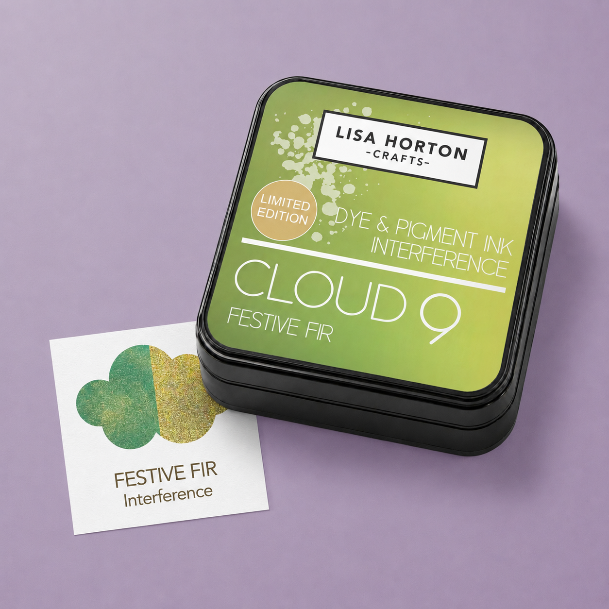 Set of 3 Limited Edition Interference Ink Pads - Christmas Cheer, Festive Fir and Yuletide Sky