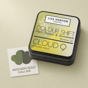 Cloud 9 Matt Blending Colour Shift Ink Pad - Avocado Gold