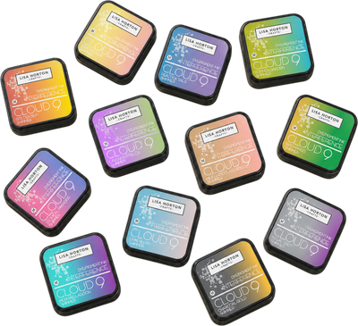 Cloud 9 Interference Blending Ink Pad Complete Collection - Release 2 (12 colours)