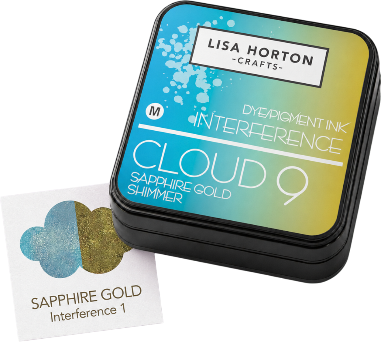 Cloud 9 Interference Ink Pad - Sapphire Gold