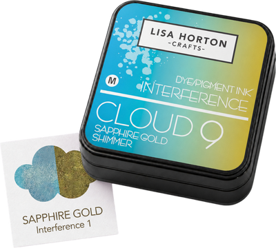 Cloud 9 Interference Ink Pad - Sapphire Gold