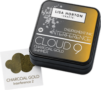 Cloud 9 Interference Ink Pad - Charcoal Gold