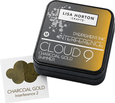 Cloud 9 Interference Ink Pad - Charcoal Gold