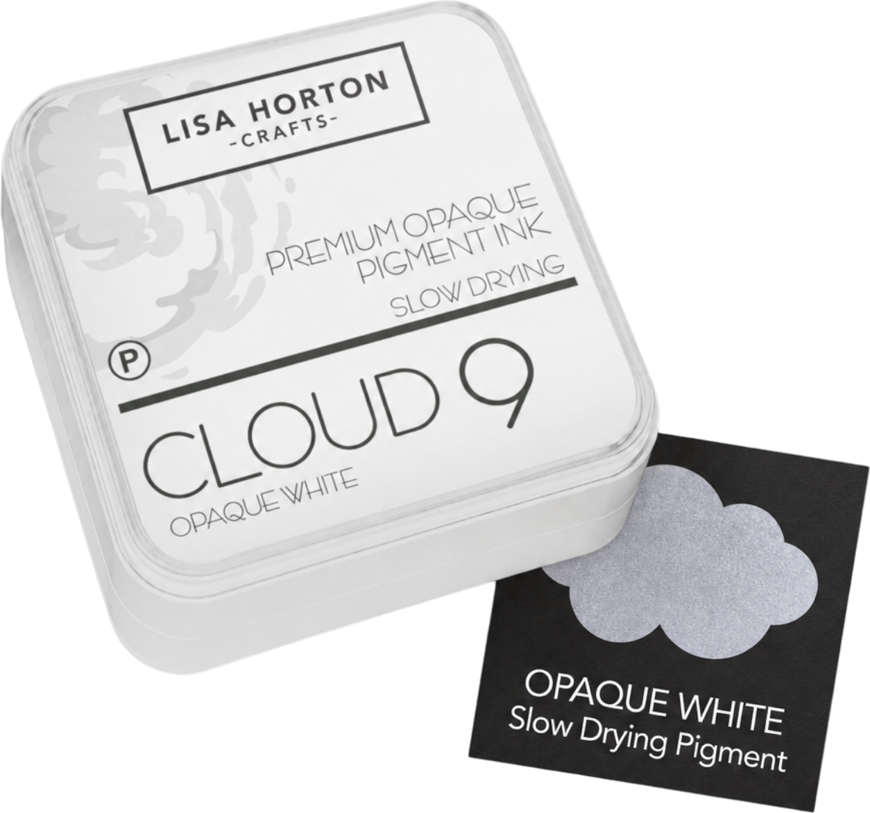 Cloud 9 Slow Drying Opaque Pigment Ink Pad - Opaque White