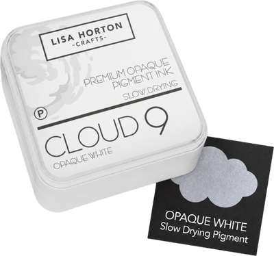 Cloud 9 Slow Drying Opaque Pigment Ink Pad - Opaque White