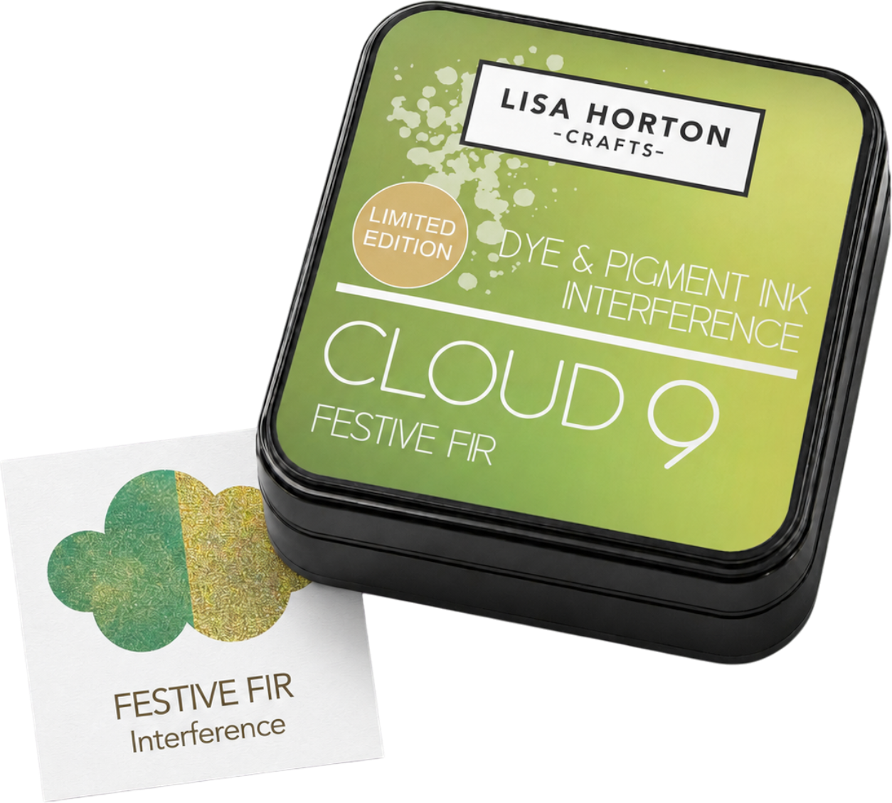Set of 3 Limited Edition Interference Ink Pads - Christmas Cheer, Festive Fir and Yuletide Sky