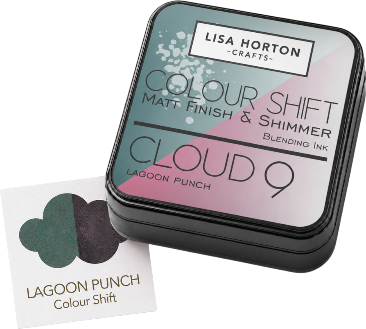 Cloud 9 Matt Blending Colour Shift Ink Pad - Lagoon Punch