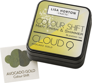 Cloud 9 Matt Blending Colour Shift Ink Pad - Avocado Gold