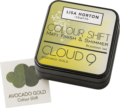 Cloud 9 Matt Blending Colour Shift Ink Pad - Avocado Gold