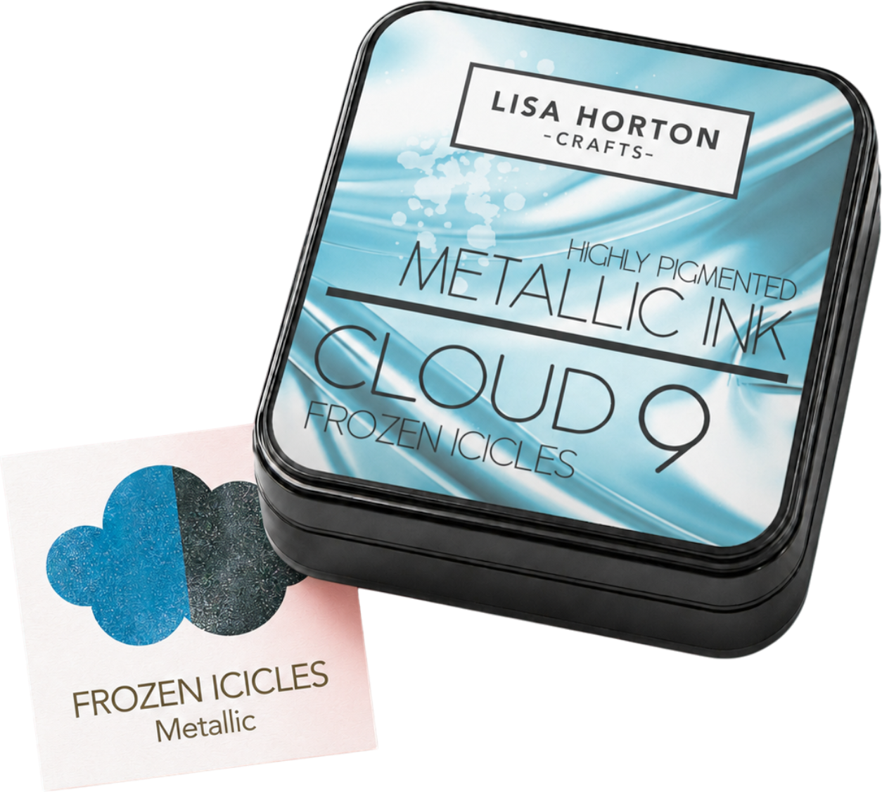 Metallic Ink Pad Trio - Frozen Icicles, Winter Fir & Mulled Wine
