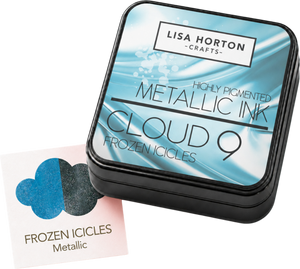 Metallic Ink Pad Trio - Frozen Icicles, Winter Fir & Mulled Wine