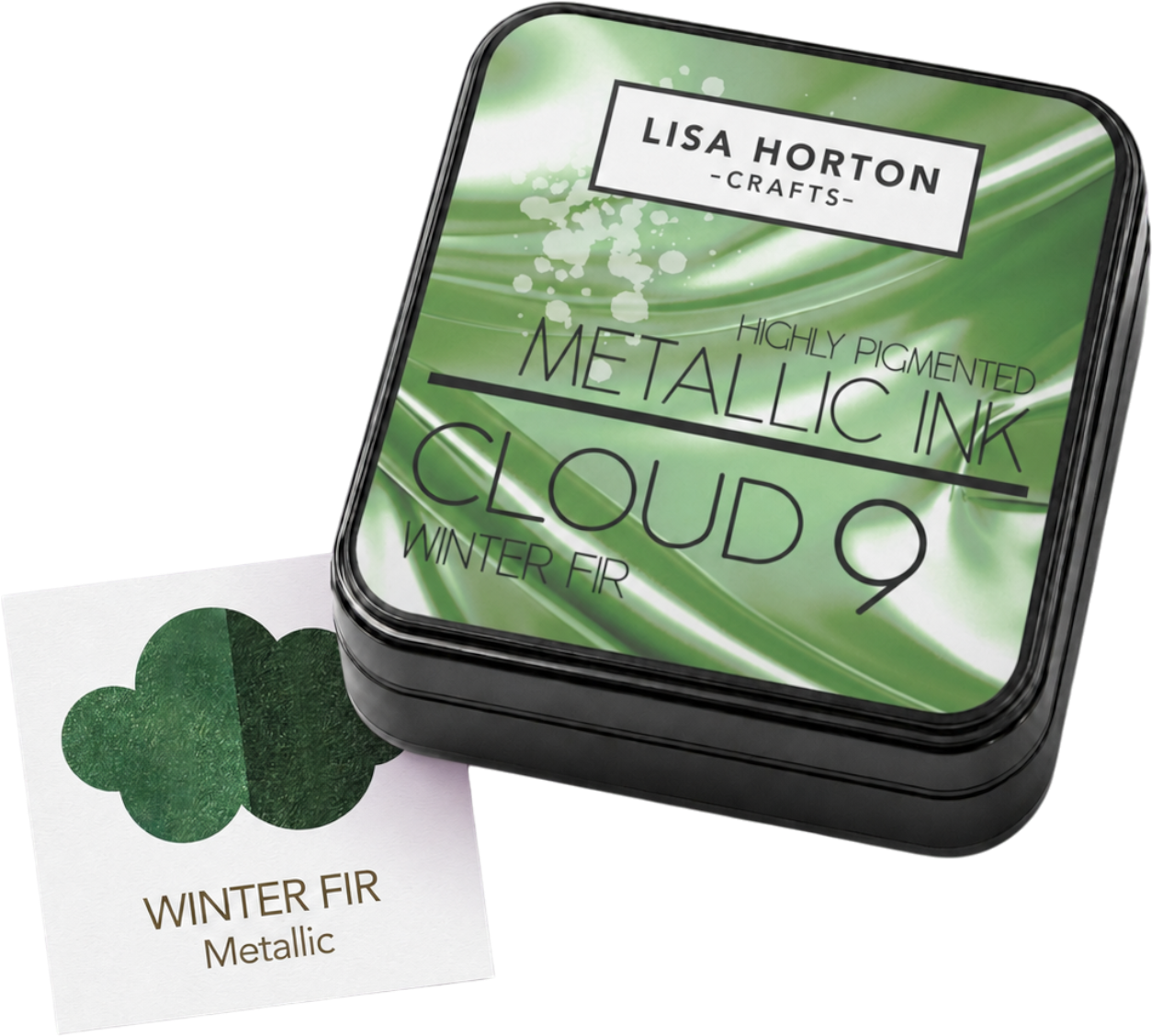 Metallic Ink Pad Trio - Frozen Icicles, Winter Fir & Mulled Wine