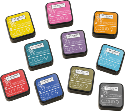 Cloud 9 Matt Blending Ink Pad Complete Collection - Release 1 (10 colours)