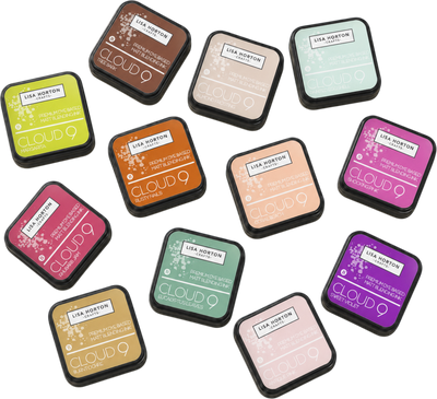 Cloud 9 Matt Blending Ink Pad Complete Collection - Release 2 (12 colours)