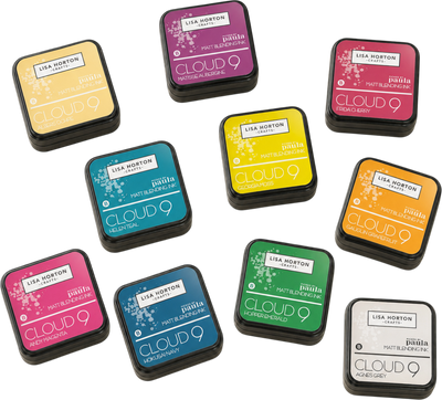 Picked by Paula' Cloud 9 Matt Blending Ink Pad Complete Collection (10 colours)