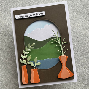 Spellbinders x Lisa Horton Crafts Containers and Foliage Dies