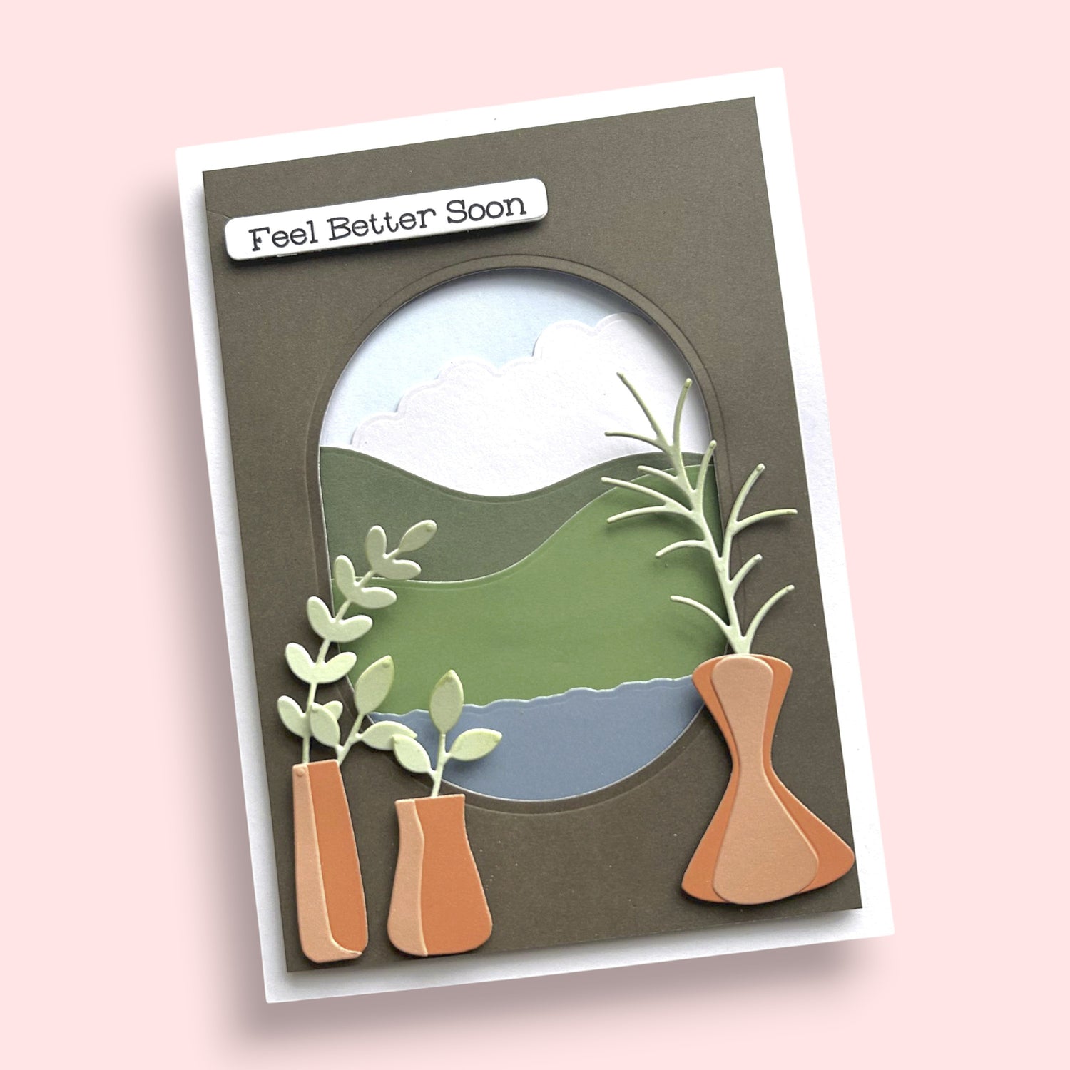 Spellbinders x Lisa Horton Crafts Open Lace Frame and Landscape Dies