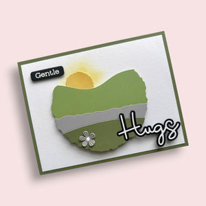 Spellbinders x Lisa Horton Crafts Loves and Hugs Sentiments Stamps and Dies