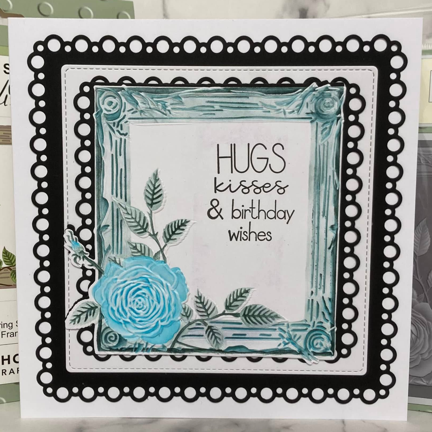 Ornate Framed Rose 6