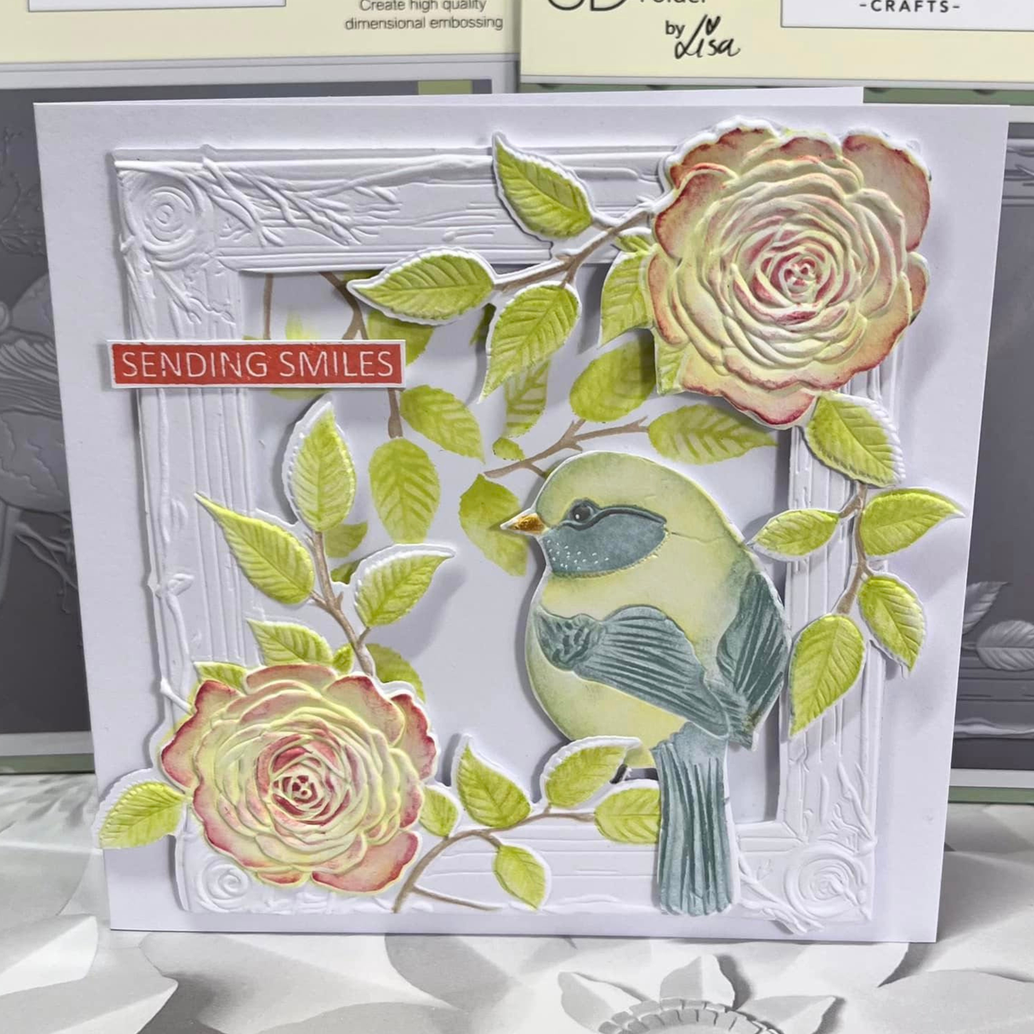 Ornate Framed Rose 6