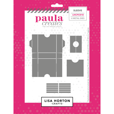 Paula Creates for Lisa Horton Crafts Sleeve Die Set