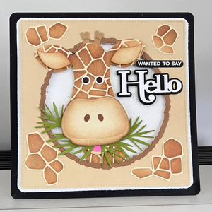 Lisa Horton Crafts A5 Pebbles Stencil