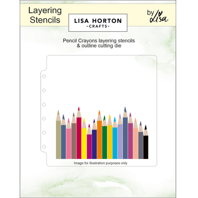 Lisa Horton Crafts Pencil Crayons 6