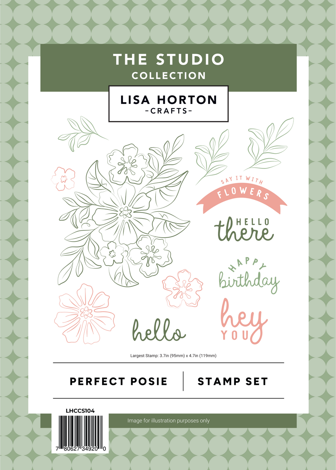 Lisa Horton Crafts Perfect Posie Stamp Set | The Studio