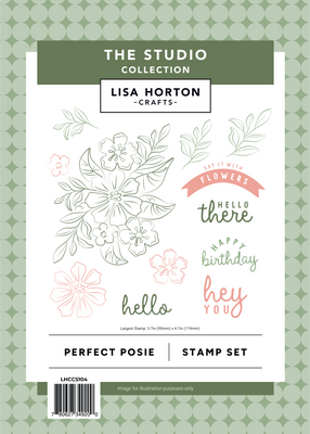 Lisa Horton Crafts Perfect Posie Stamp Set | The Studio