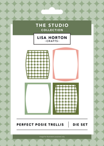 Lisa Horton Crafts Perfect Posie Trellis Die Set | The Studio