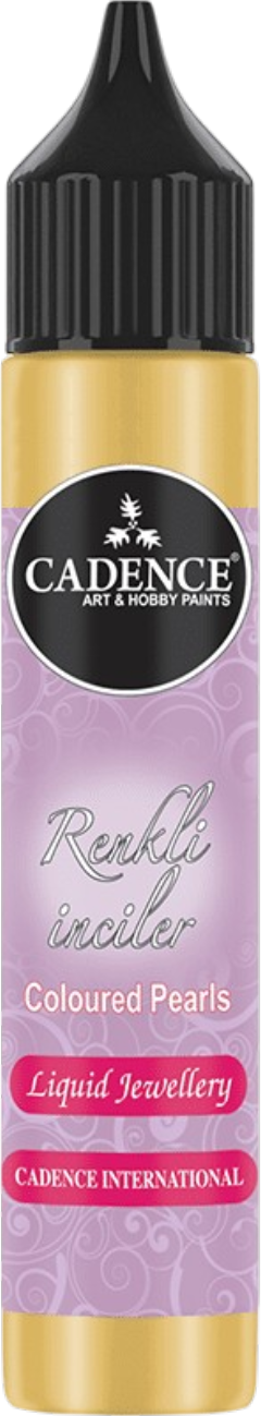 Cadence Metallic Coloured Pearls – Pure Gold 25ml