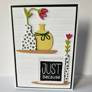 Lisa Horton Crafts Quirky Vases Die Set