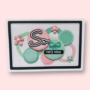 Spellbinders x Lisa Horton Crafts So Amazing Sentiments Stamps and Dies