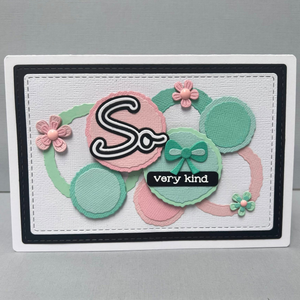 Spellbinders x Lisa Horton Crafts Ripped Edge Circles Dies