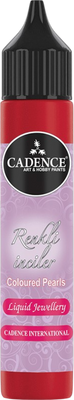 Cadence Coloured Pearls – Scarlet Red 25ml
