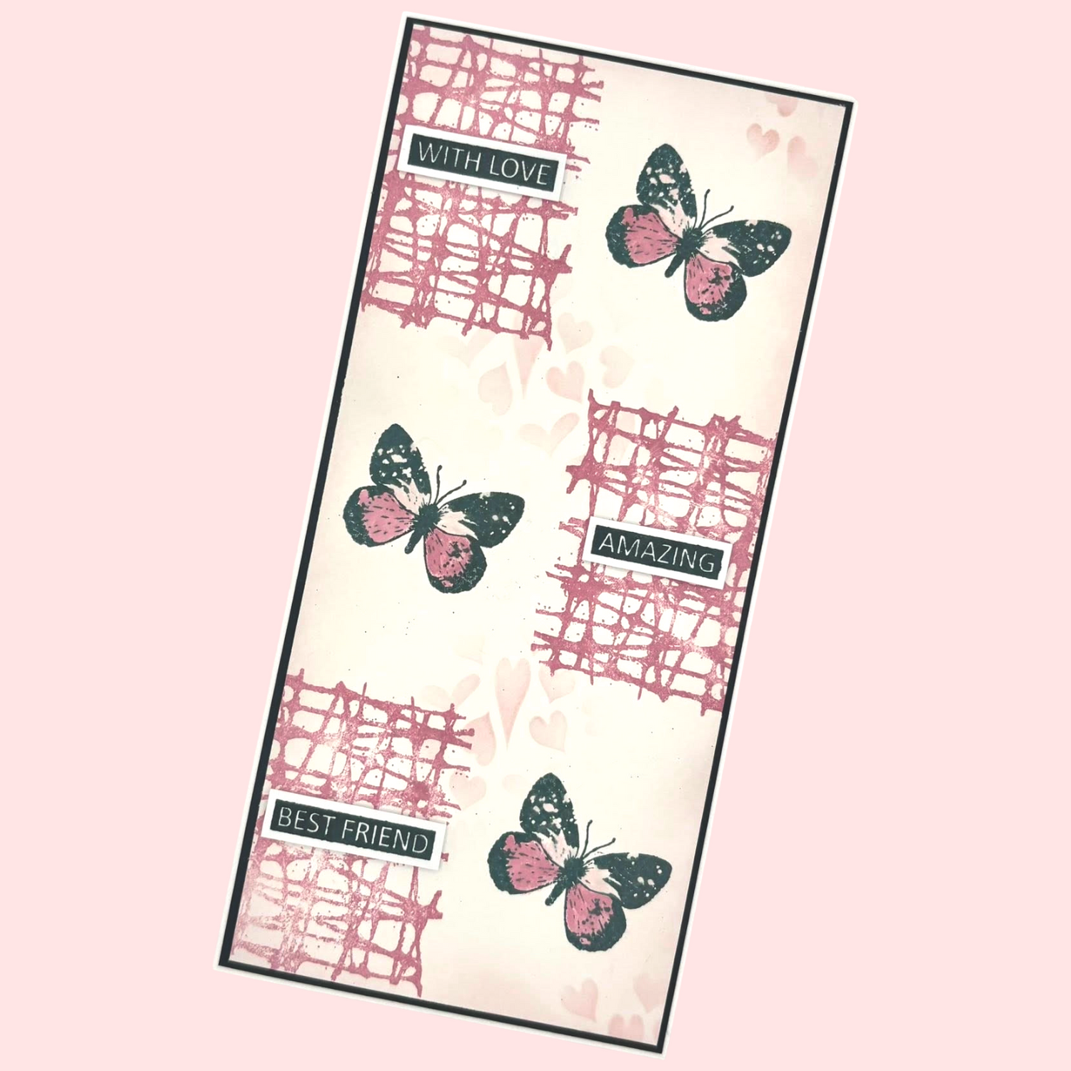 Muse & Maker Scratched Surface A6 Clear Stamp Set