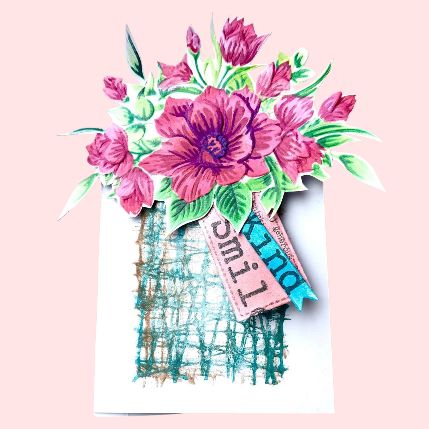 Muse & Maker Scratched Surface A6 Clear Stamp Set