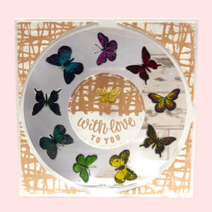 Muse & Maker Scratched Surface A6 Clear Stamp Set