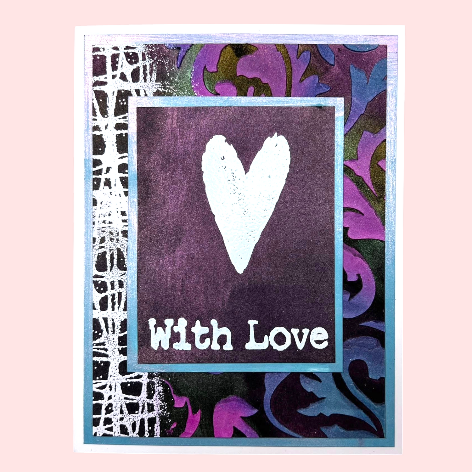 Muse & Maker Scratched Surface A6 Clear Stamp Set
