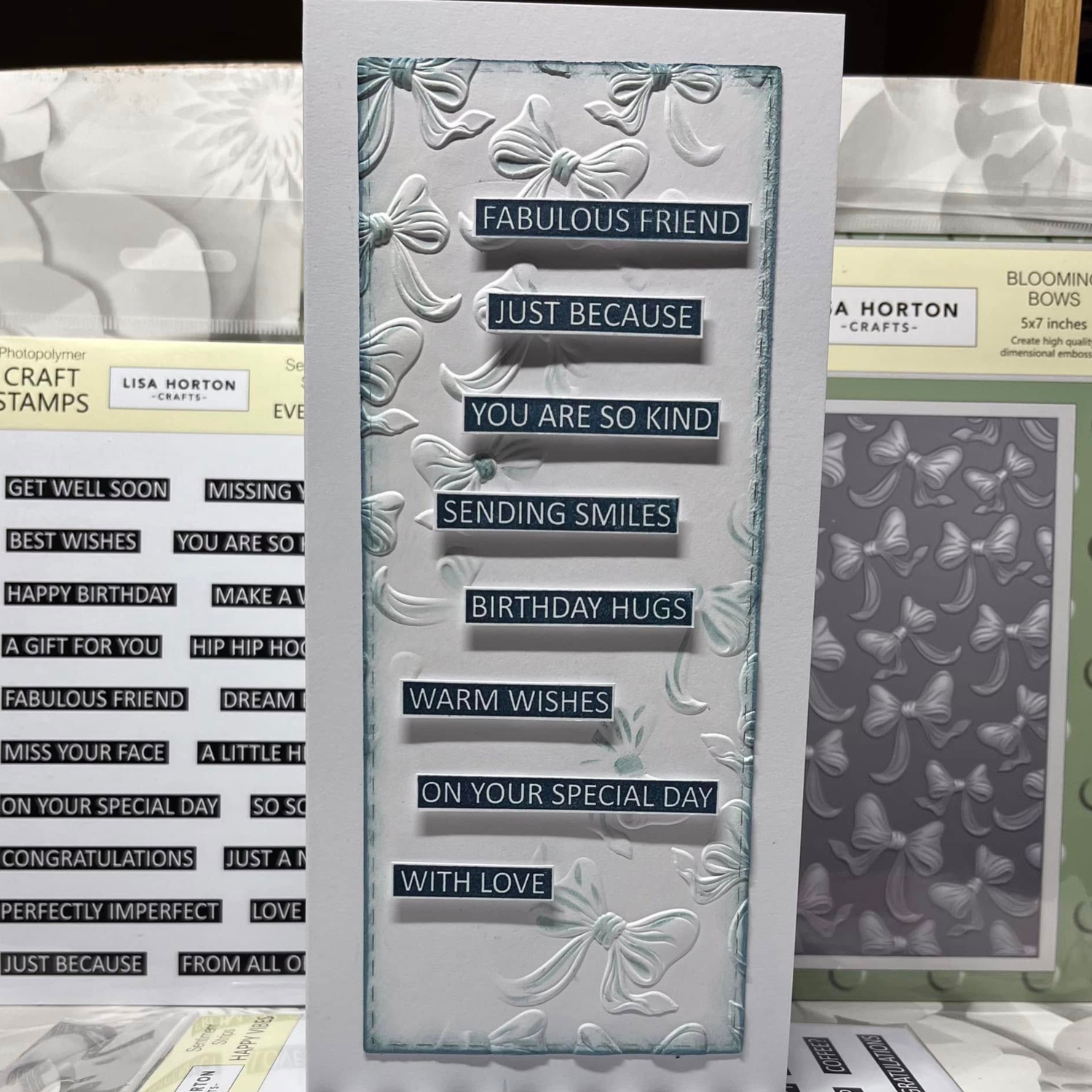 Lisa Horton Crafts Sentiment Strips - Everyday