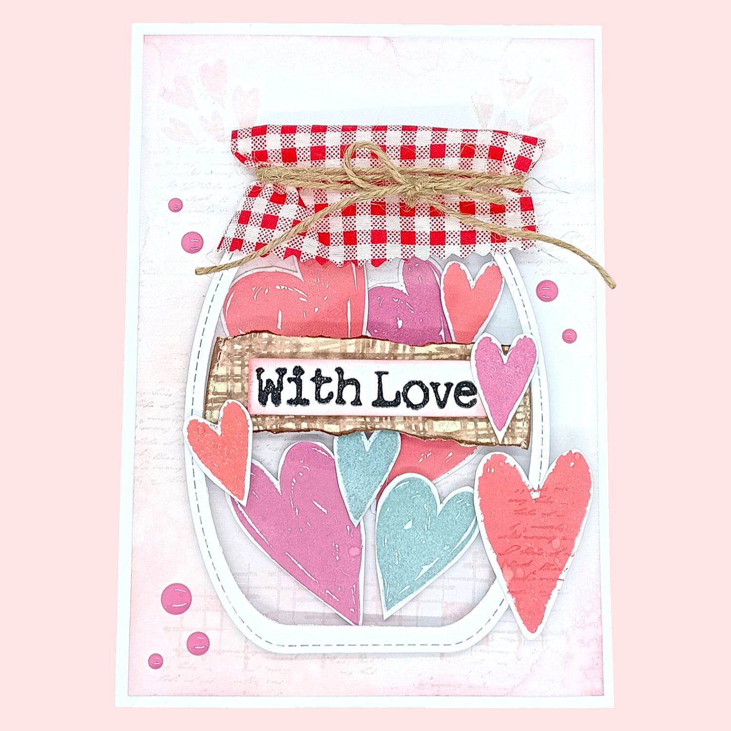 Muse & Maker Shattered Affection A6 Clear Stamp Set