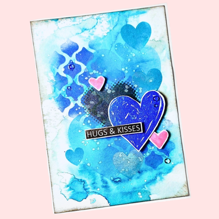 Muse & Maker Shattered Affection A6 Clear Stamp Set