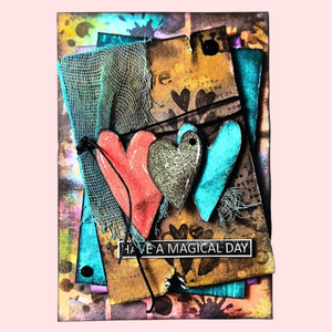 Muse & Maker Shattered Affection A6 Clear Stamp Set