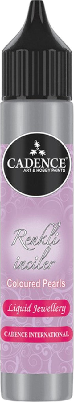 Cadence Metallic Coloured Pearls – Silver 25ml
