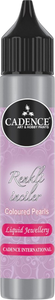 Cadence Metallic Coloured Pearls – Silver 25ml