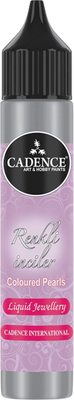 Cadence Metallic Coloured Pearls – Silver 25ml