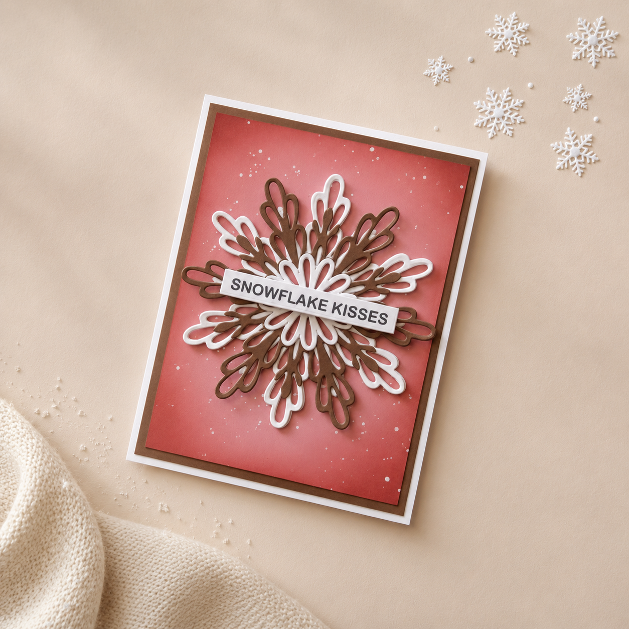 Spellbinders x Lisa Horton Crafts Layered Snowflakes Etched Dies