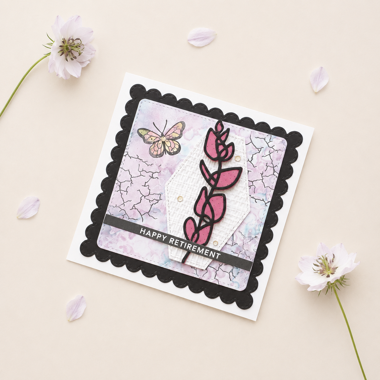 Scribbled Leaves Die Set – 6 Dies