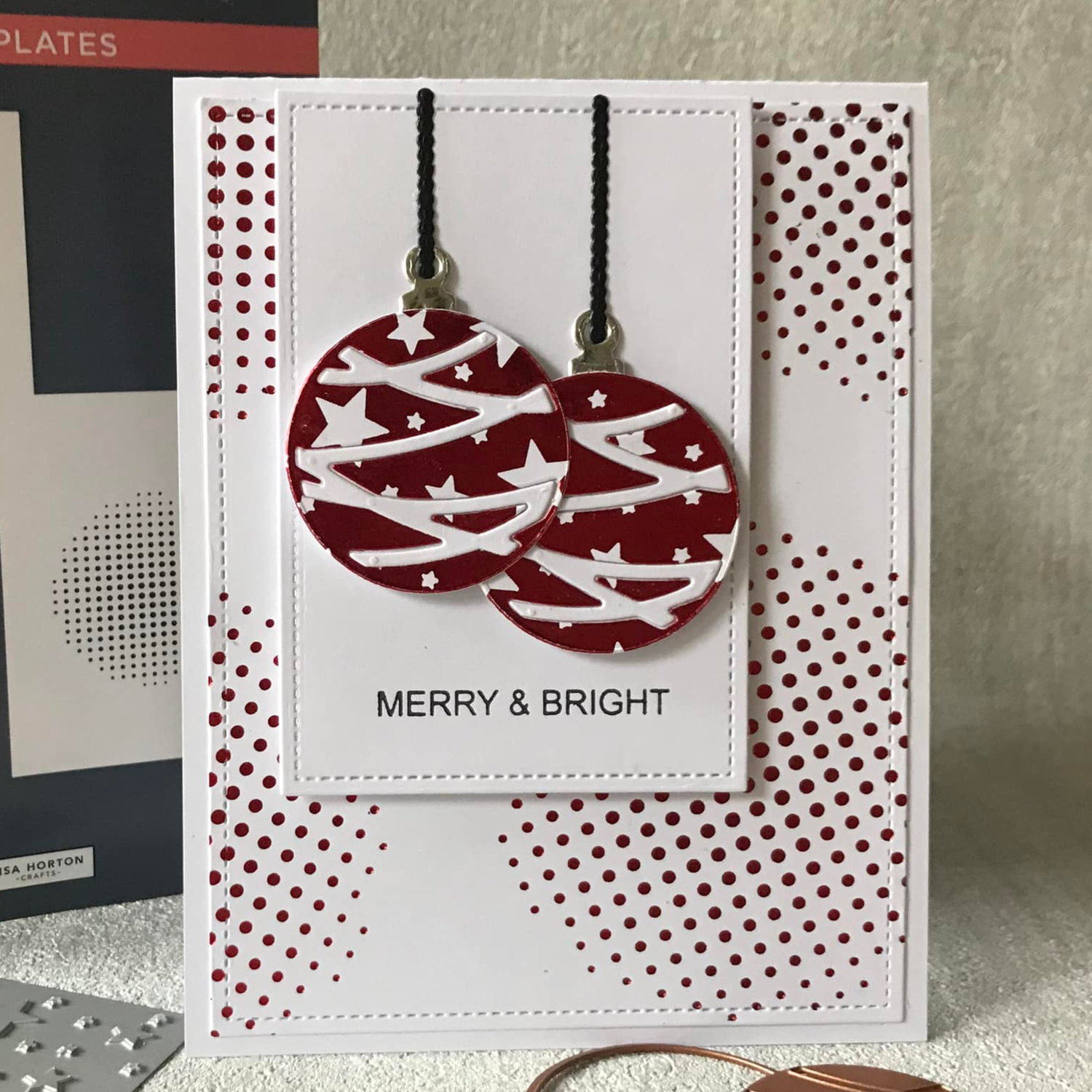 Spellbinders x Lisa Horton Crafts Festive Ornaments Dies - 8 Dies