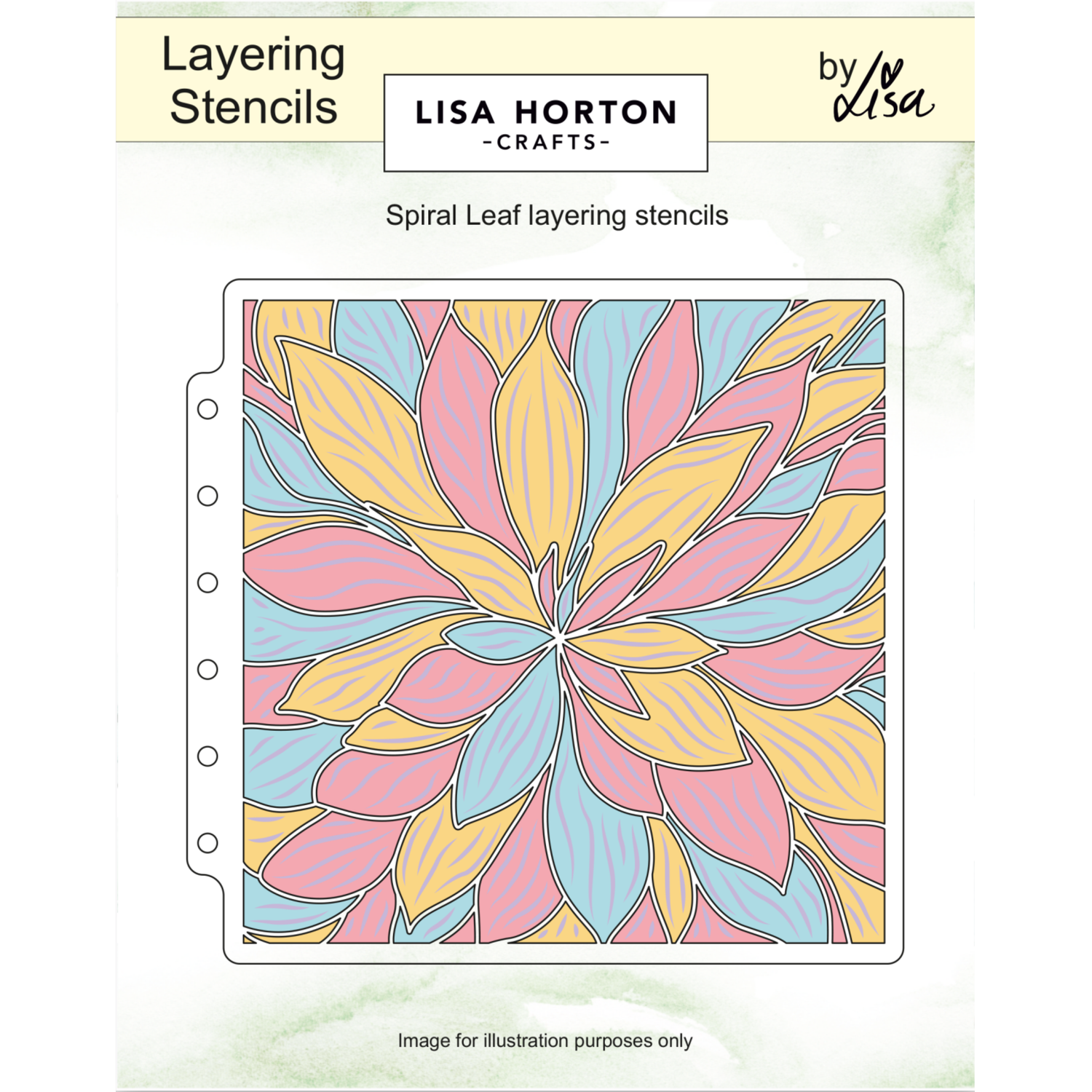 Lisa Horton Crafts Spiral Leaf 6